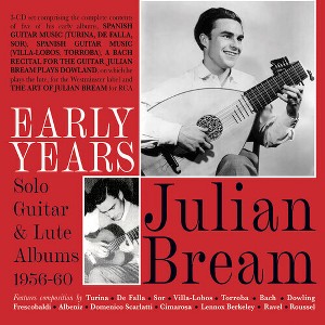 Julian Bream - Early Years: Solo Guitar & Lute Albums 1956-60 (CD) - 1 of 1