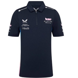 Castore Alpine Racing F1 2025 Kids Team Polo Shirt - 1 of 4