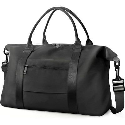 Travel bag, waterproof weekend backpack, portable gym bag with retractable handle
