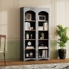 Farmhouse 5 Tier Bookshelves Set of 2,Storage Cabinet with Adjustable Shelves,72"H Kitchen Pantry Cabinet for Living Room,Bathroom-Tanpinhause - 2 of 4