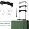 Syemin Bag and Luggage Sets 20-Inch Hardshell Carry-On Luggage, Lightweight Durable ABS Suitcase with Spinner Wheels, Green, 13.8"*21.5"*8.3" - 3 of 4