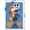 Trends International Disney Tim Burton's The Nightmare Before Christmas - Besties Framed Wall Poster Prints - 3 of 4