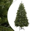 vidaXL Artificial Hinged Christmas Tree Green PVC and metal 5.9 ft height - 2 of 4