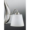 Progress Lighting Arden 3-Light Inverted Pendant, Steel, Antique Bronze, Summer Linen Shade - 2 of 4