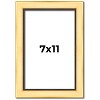 PosterPalooza | Photo Size Simple Gold Picture Frame - UV Acrylic, Foam Board Backing, Hanging Hardware - 2 of 4
