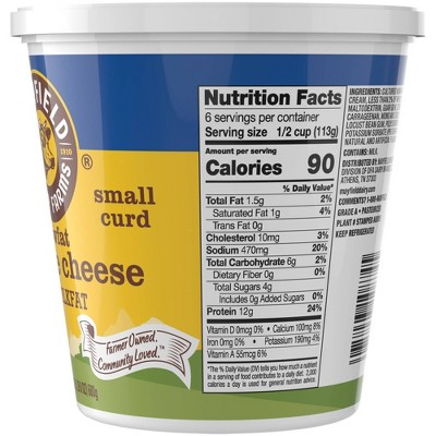 Mayfield Low Fat Cottage Cheese - 24oz