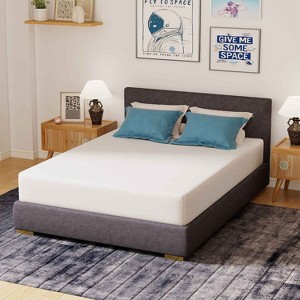BestMassage 10 Inch Mattress Bamboo Charcoal Memory Foam Mattress Medium Firm Mattress CertiPUR-US Certified - 1 of 4