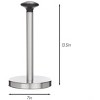 Jiallo Stainless Steel Paper Towel Holder with Black Knob - 3 of 3