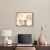 Art Remedy Perfect Tan Shapes Modern Minimal Abstracts Framed - 2 of 4