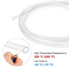 Unique Bargains Flexible Silicone Rubber Tube High Temp Water Air Hose Pipe for Pump - 4 of 4