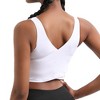 DOMETOUR Sports Bra for Women Wirefree Padded Yoga Bras Tank Tops Fitness Workout Running Top - 2 of 4