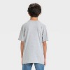 Boys' MLB Chicago Cubs Short Sleeve Graphic T-Shirt - Gray - 3 of 4