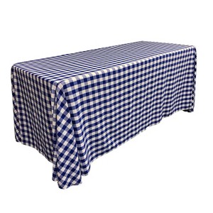 Slickblue Polyester Gingham Checkered Rectangular Tablecloth - 1 of 1