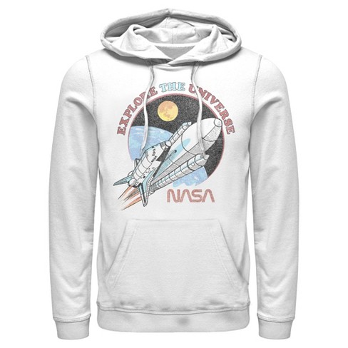 White clearance nasa sweatshirt