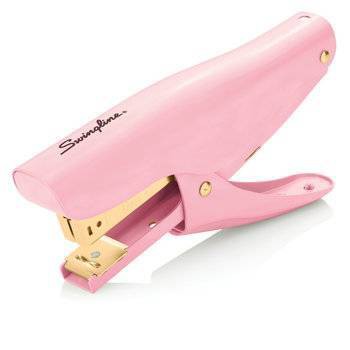 pink stapler