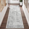 Regional carpet,vintage worn-out floral carpet,used for entrance,kitchen,living room,office,bedroom - 2 of 4