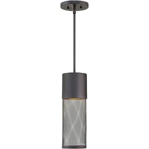 Hinkley Aria 15 3/4"H Black Cylindrical LED Outdoor Hanging Light - 1 of 1