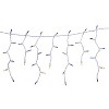 Celebrations Icicle Christmas Lights, Classic LED T5 Multicolored 100 ct - 6 ft. - 3 of 4
