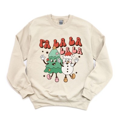 Simply Sage Market Women's Graphic Sweatshirt Fa La La Friends