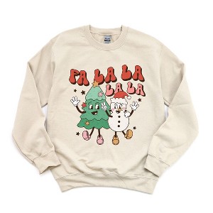 Simply Sage Market Women's Graphic Sweatshirt Fa La La Friends - 1 of 4