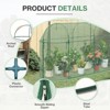 Aoodor Crop Cage Plant Protection Tent, Greenhouse Fruit Cage Netting Cover for Plants/Herbs/Fruit Garden, Yard, Lawn with Zipper - 2 of 4