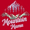 Men's Design By Humans Mountain Mama Camping Adventure Mom By Flowerr T-Shirt - 2 of 2