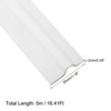 Unique Bargains Self Adhesive Multi-functional Rubber Weatherproofing Weather Stripping - 2 of 3