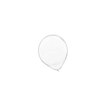Amscan Solid Color Latex Balloons Packaged 12'' 4/Pack Clear 72 Per Pack (113250.86)