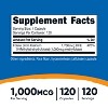 Nutricost Methylfolate (1000mcg) 120 Vegetarian Capsules - Gluten Free, GMO Free - 2 of 4