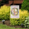 Briarwood Lane Bunny Easter Wreath Primitive Garden Flag Holiday - image 4 of 4