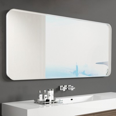 Aluminum Framed Bathroom Mirror