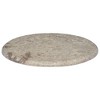 vidaXL Table Top Gray Ø19.7"x1" Marble - 2 of 4