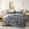 Peace Nest Dual-Side Fluffy Faux Rabbit Fur Comforter Set, Plush Fuzzy Bedding Set - 2 of 4