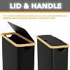 Toilet Paper Organizer with Lid, Holds 24 Regular Rolls or 18 Mega Rolls, Slim Bathroom Organizer - 4 of 4