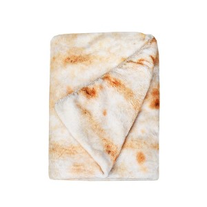 Fuzzy Cozy Couch Throw Blanket for Kids, Food Blanket and Fruit blanket, Back-To-School Dorm Room Ideas, Gift for Kids - Catalonia - 1 of 4