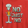 Boys' - SpongeBob SquarePants - No Just No Long Sleeve Graphic T-Shirt - 2 of 4