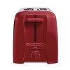 Hamilton Beach 2 Slice Metal Toaster 22623V: Retro Bread Toaster, Red, 750W, Compact Kitchen Appliance - image 2 of 4