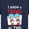 Boys' - Dr. Seuss - I Know A Thing Or Two School Short Sleeve Graphic T-Shirt - 2 of 4