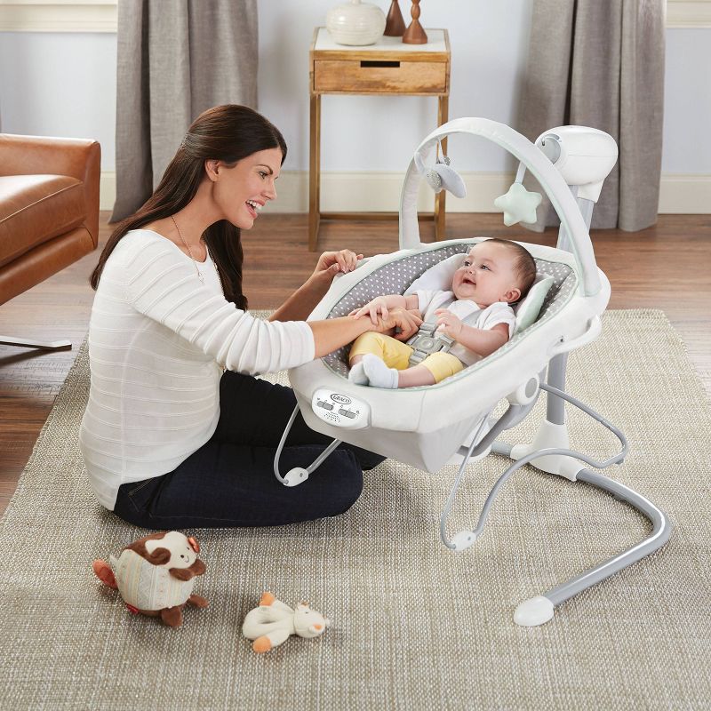 Graco Soothe n Sway LX Portable Rocker - Modern Cottage, 4 of 5
