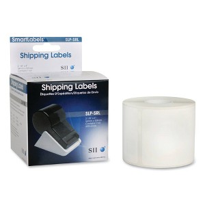 Seiko Self-Adhesive Shipping Labels, 2-1/8 x 4, White, 220/Box: Mailing Labels for Boxes & Shipping Label Printer - 1 of 3