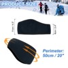 Unique Bargains Polar Fleece Stretchy Running Jogging Sweatband Ear Warmer Headband - 2 of 3