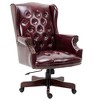 Grungis PU Leather Swivel Office Chair with Universal Wheels,Tufted Gaming Chair with Adjustable Height,Modern Computer Chair for Office - 2 of 4