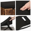 Acekool Shoe Bench with 10/5 Adjustable Shelves & Removable Cushion, Entryway Storage Organizer for Bedroom, Hallway - 4 of 4