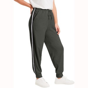 June + Vie by Roaman's French Terry Jogger - 1 of 4