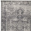 HomeRoots 8' X 10' Charcoal And Gray Moroccan Hand Woven Distressed Area Rug - 4 of 4