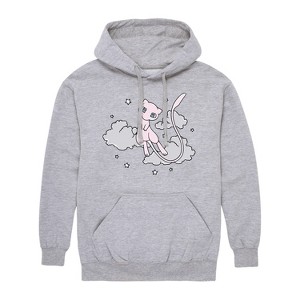 Men's - Pokémon - Daily Sketch Mew Graphic Fleece Pullover Hoodie - 1 of 4