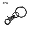 Unique Bargains DIY Craft Key Organization Lobster Claw Lanyard Swivel Clasps 2 Pcs - 3 of 4