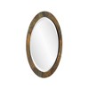 Howard Elliott Camou Round Copper Metal Frame Wall Mirror: Modern Decor, 15.75" Diameter, No Assembly Required - 3 of 4