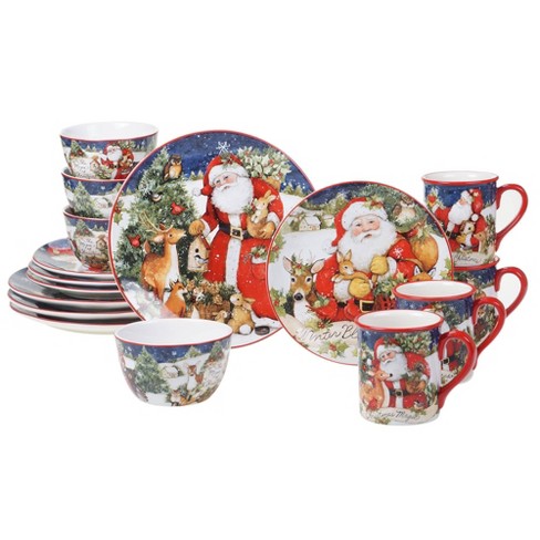 Christmas on sale dinnerware target