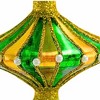 Cody Foster 5.0 Inch Merry & Bright Spindle Glass Top Shape Vintage Tree Ornaments - 3 of 4